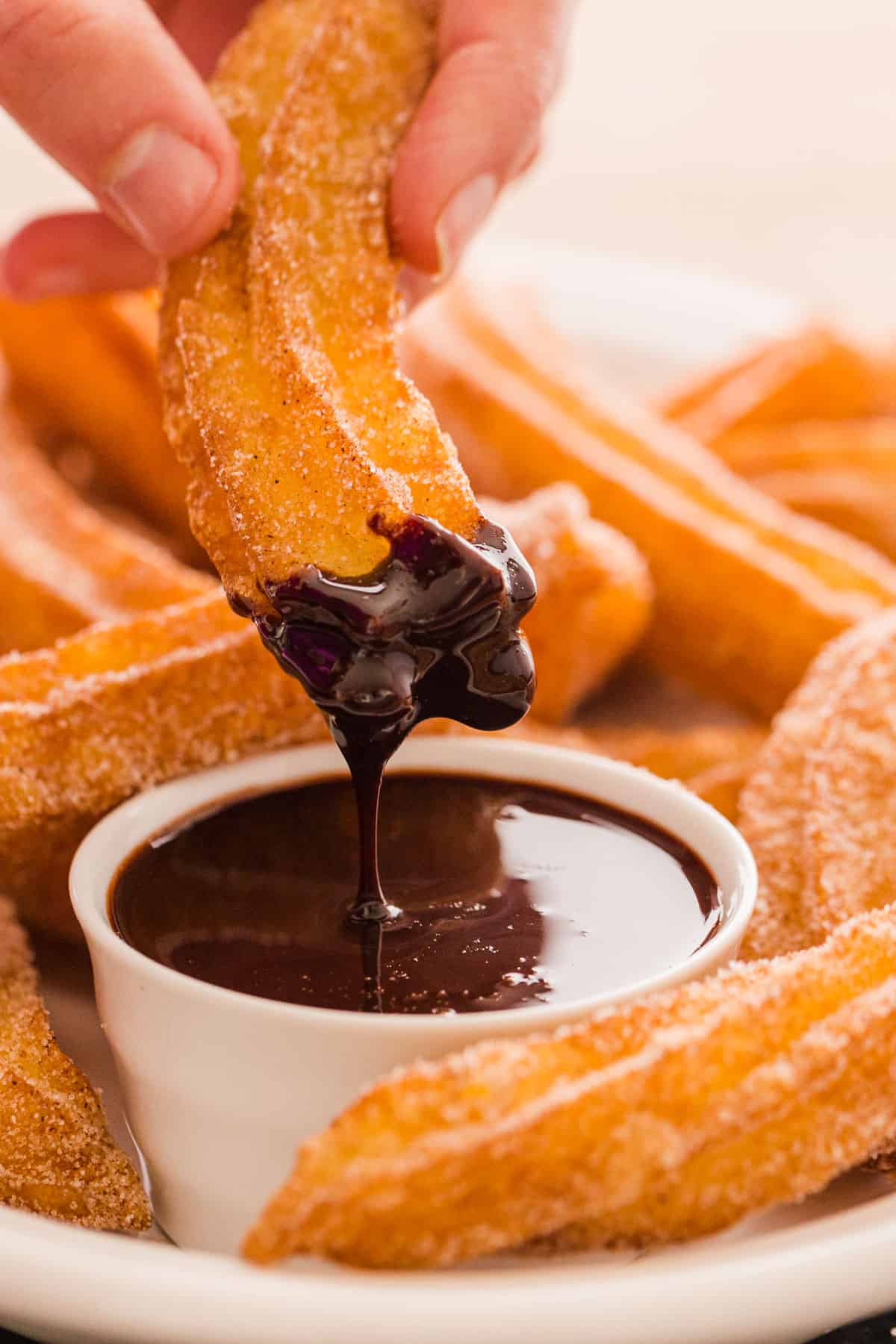 Churros con Chocolate